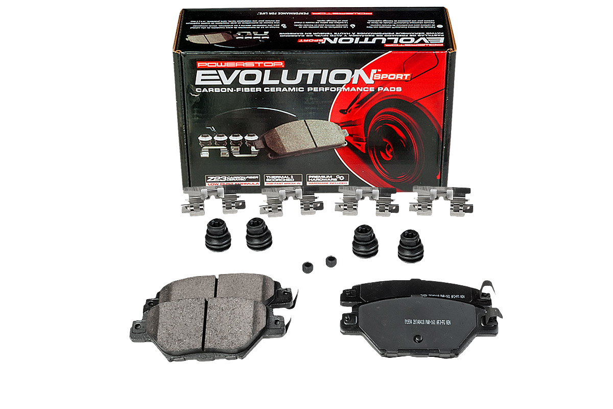 Задние керамические колодки Evolution Sport Z23 для Mazda CX-8, CX-9