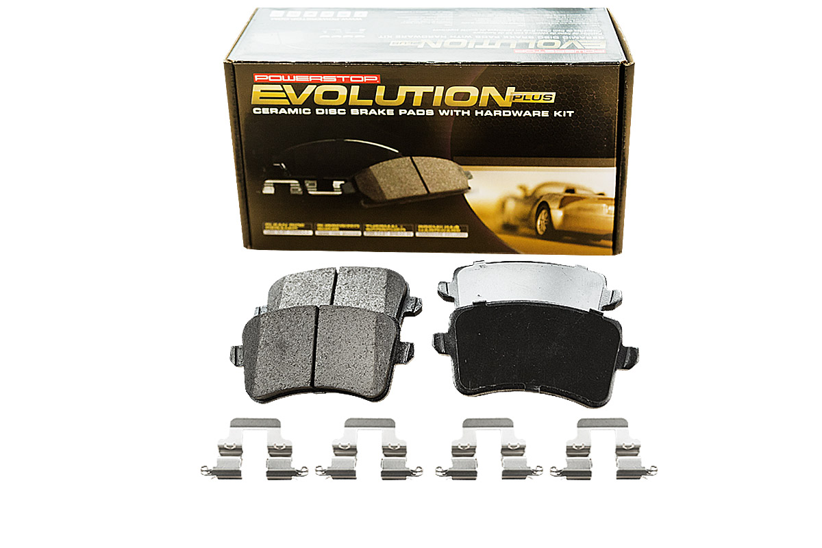 Задние керамические колодки Evolution PLUS Z17 для Audi A4 (B8), A5 (8T), A6 (C7), A7 (4G), Q5 (8R)