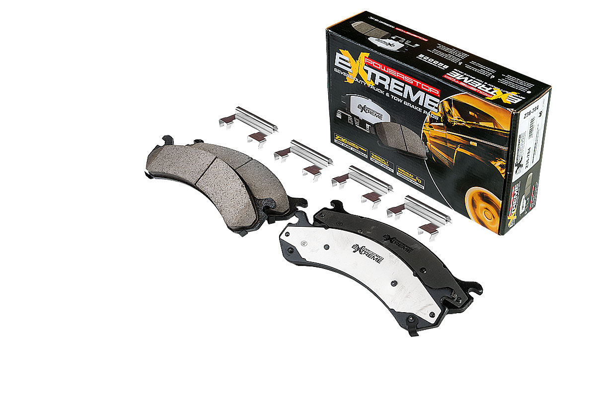 Передние керамические колодки Extreme Truck & Tow Z36 для Chevrolet Express, Hummer H2