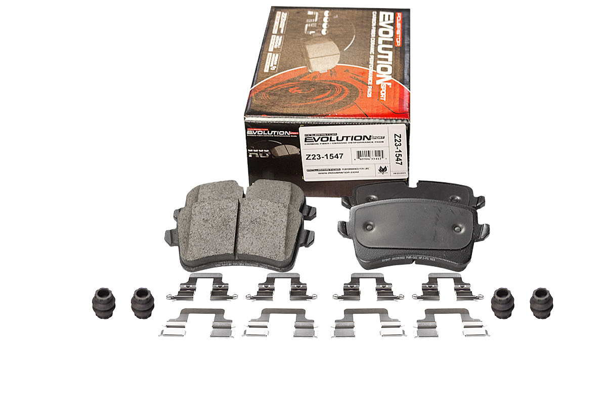 Задние керамические колодки Evolution Sport Z23 для Audi A4, A5, A6, A7, Porsche Macan