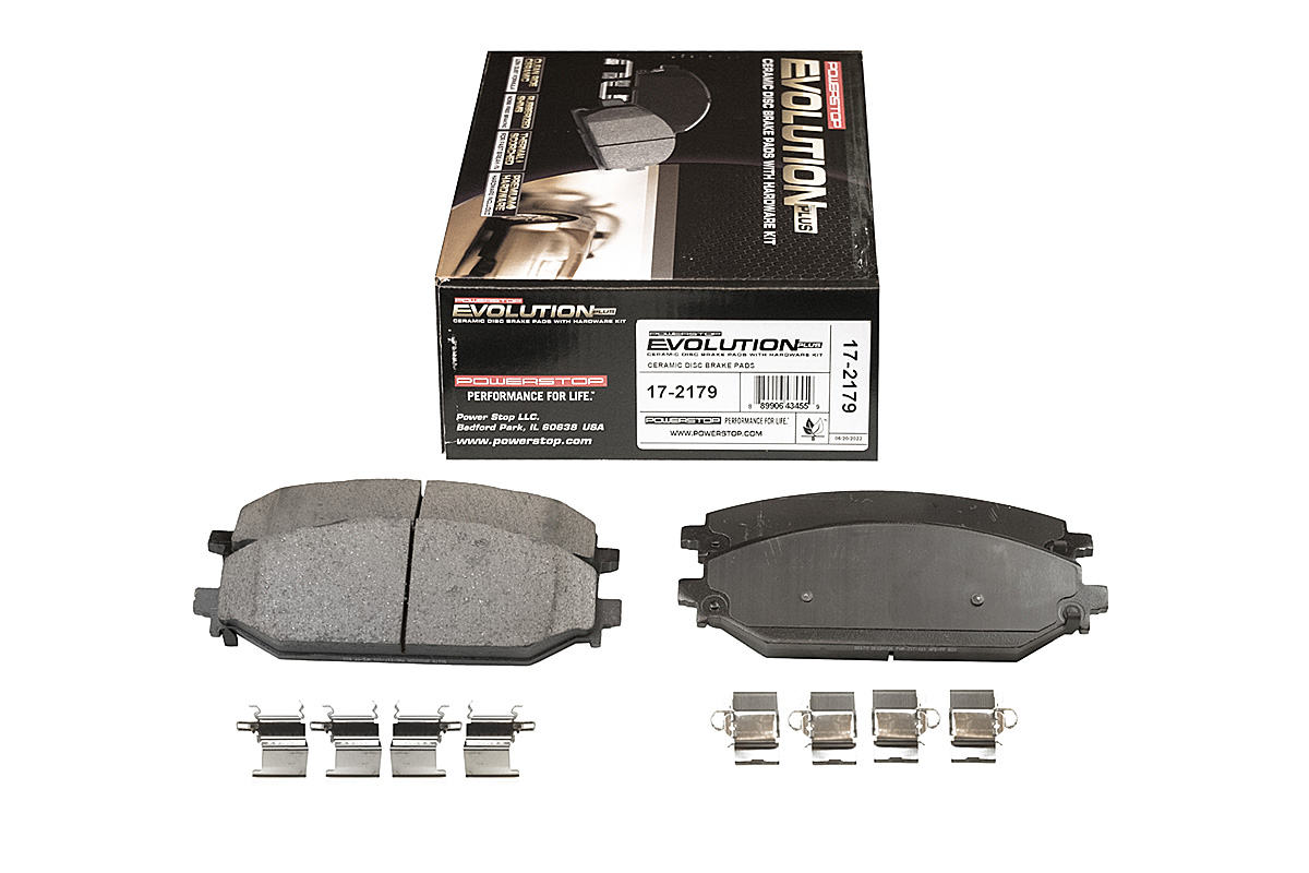 Передние керамические колодки Evolution PLUS Z17 для Dodge RAM 1500