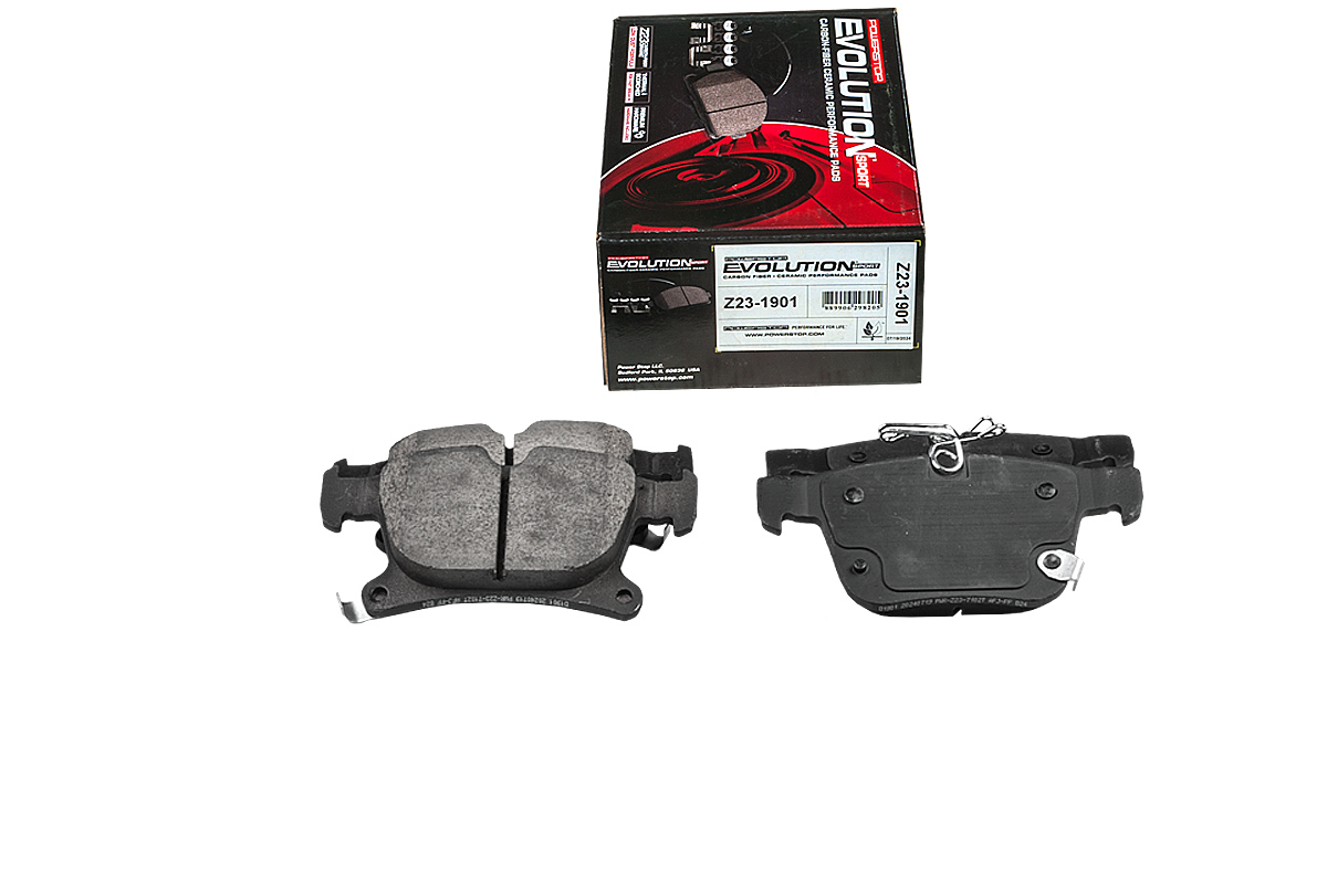 Задние керамические колодки Evolution Sport Z23 для Chrysler PACIFICA RUES
