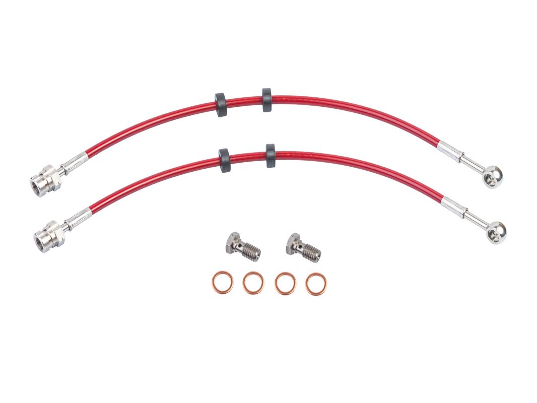 Тормозные армированные шланги HARDi задние Geely Tugella 2019-