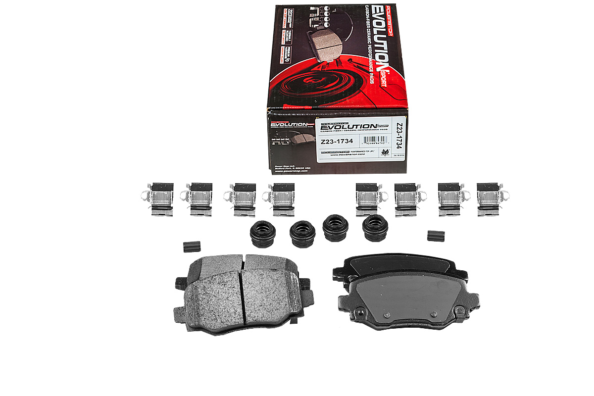 Задние керамические колодки Evolution Sport Z23 для Jeep Cherokee V, Compass II