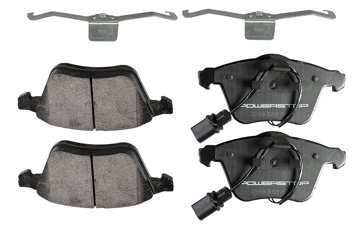 Передние керамические колодки Evolution Sport Z23 для Audi A3, A4, A6, TT, Ford Focus, SEAT Leon, Skoda Superb, Volkswagen Golf, Scirocco, Volvo XC90
