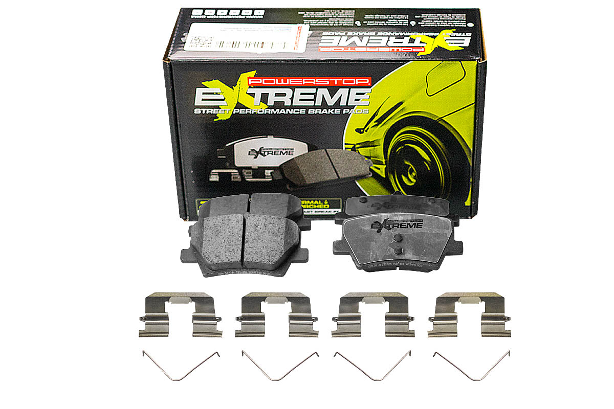 Задние керамические колодки Extreme Street Performance Z26 для Geely Monjaro, Tugella, Volvo XC40