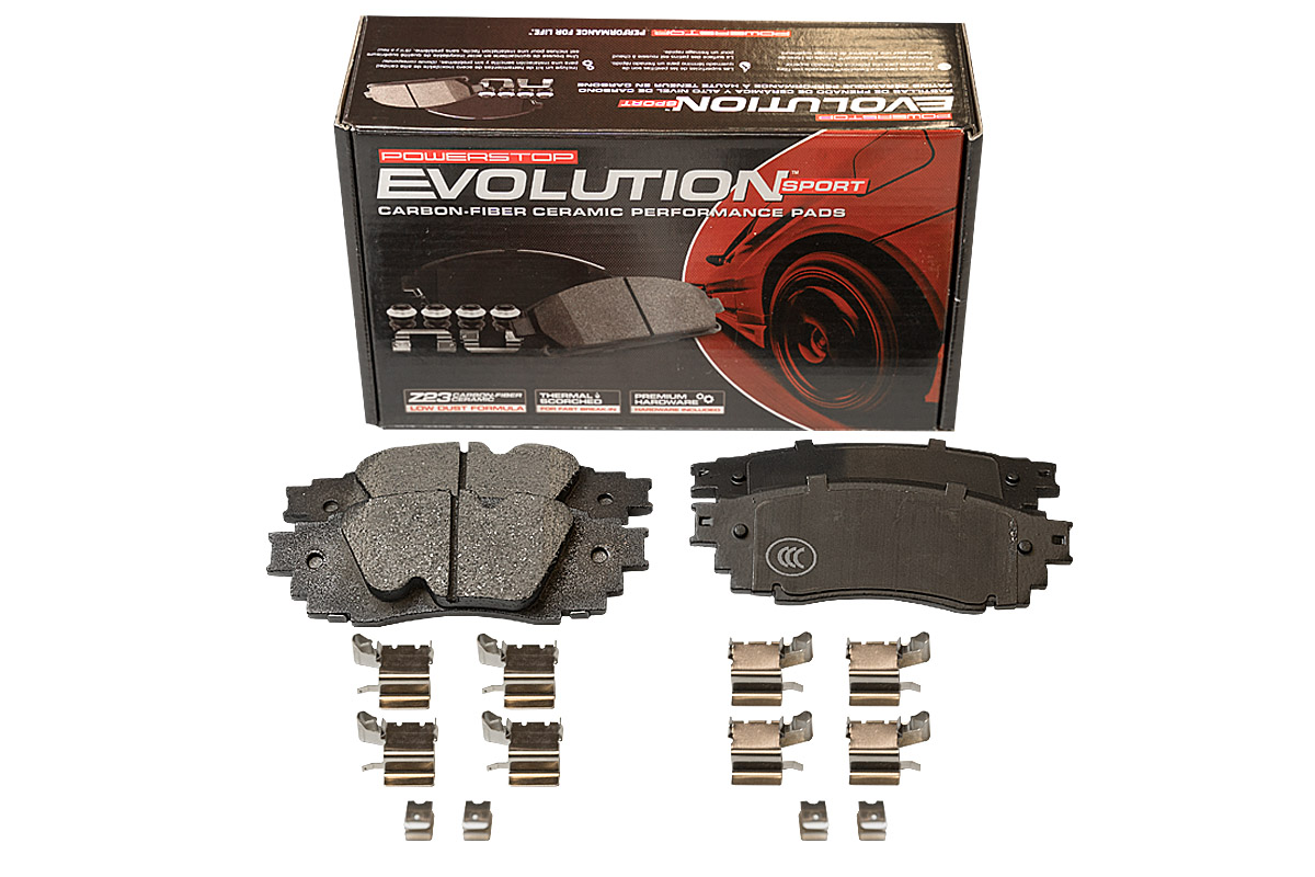 Задние керамические колодки Evolution Sport Z23 для Lexus ES VII, UX, Toyota Camry (XV70), RAV4 (XA50)