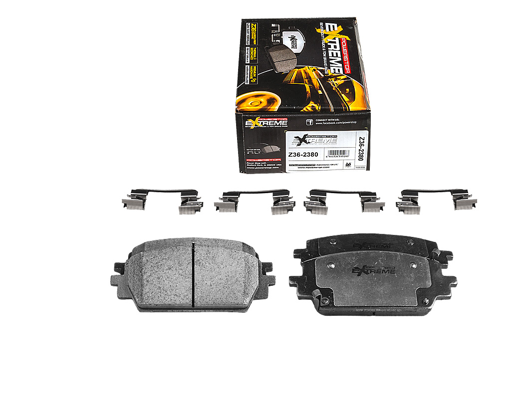 Передние керамические колодки Extreme Truck & Tow Z36 для Genesis G80, GV70, Hyundai Santa Fe, Kia Sorento