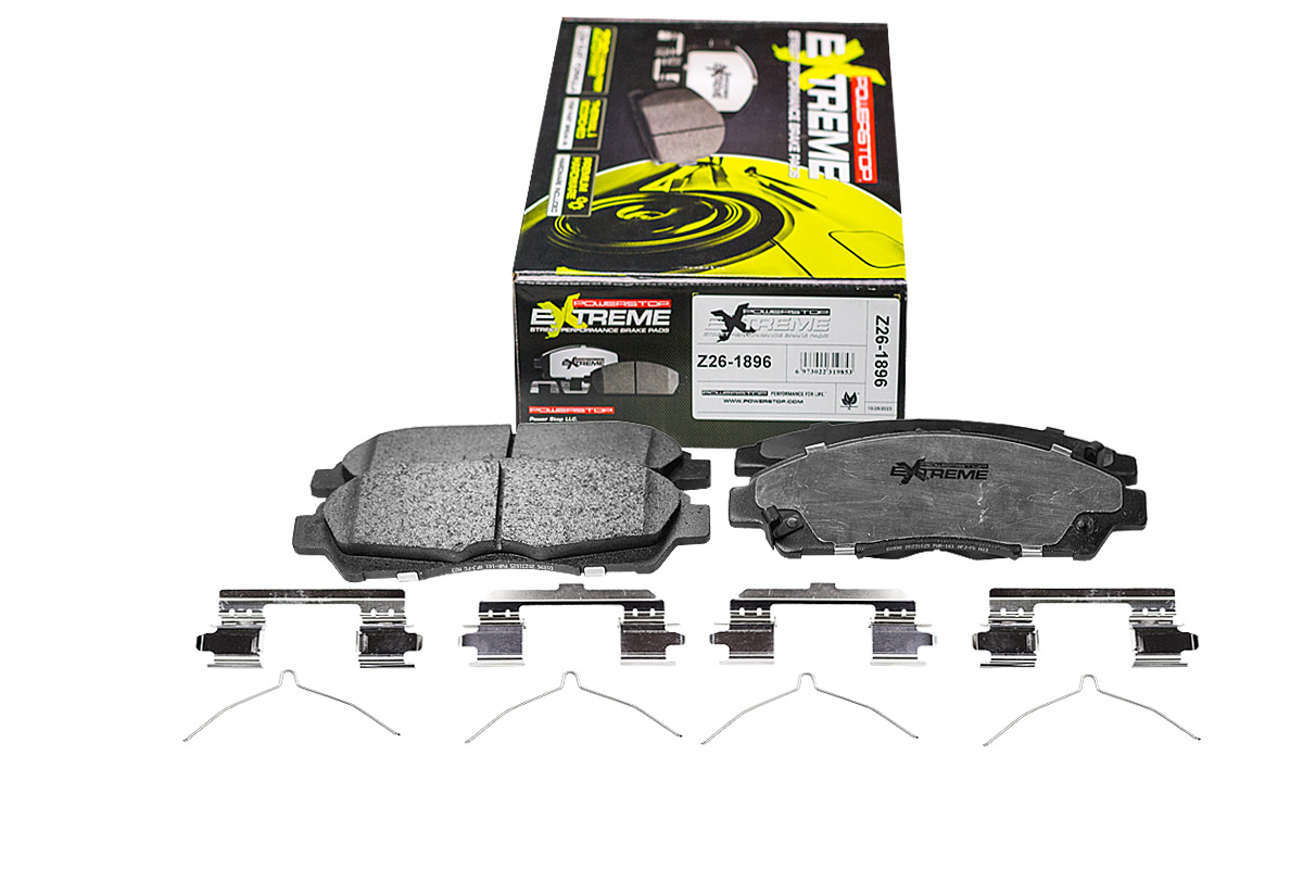 Передние керамические колодки Extreme Street Performance Z26 для Cadillac XT5 2016+, XT6 2019+, Chevrolet Blazer 2018+, Traverse 2017+