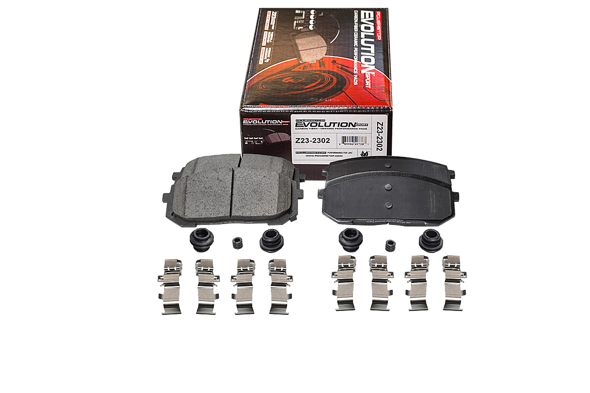 Передние керамические колодки Evolution Sport Z23 для Hyundai Sonata (DN8), Kia K5 2020+