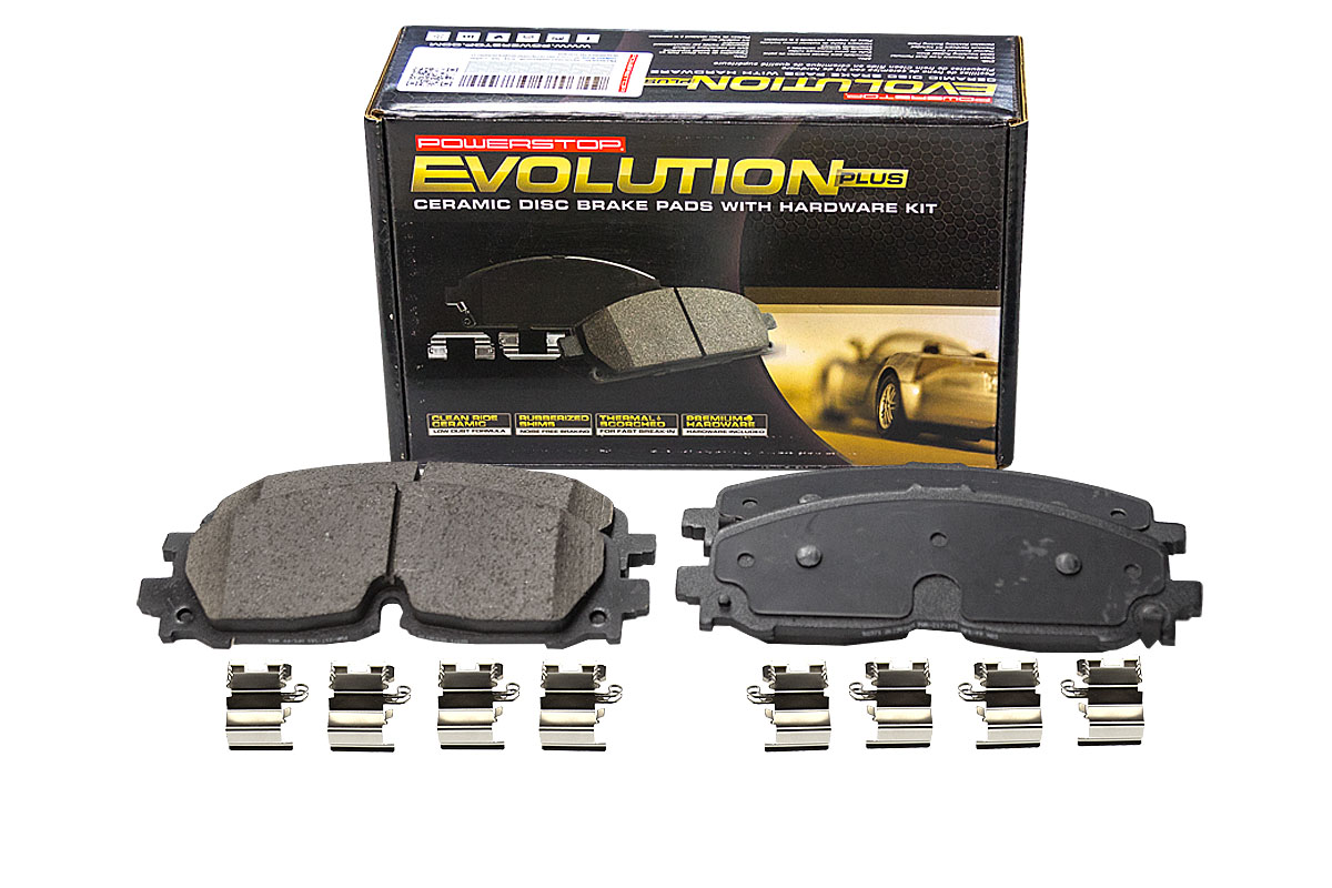 Передние керамические колодки Evolution PLUS Z17 для Cadillac XT5 2016+, XT6 2019+, Chevrolet Blazer 2018+, Traverse 2017+