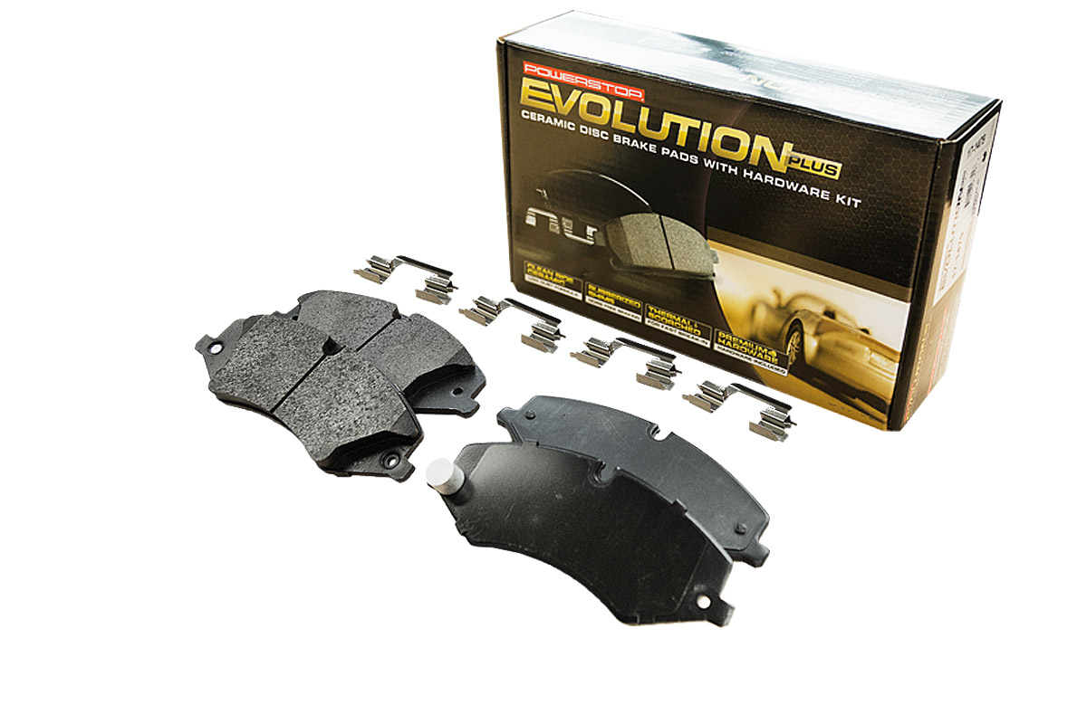 Передние керамические колодки Evolution PLUS Z17 для Land Rover Defender, Discovery, Discovery Sport, Range Rover, Range Rover Evoque, Range Rover Sport