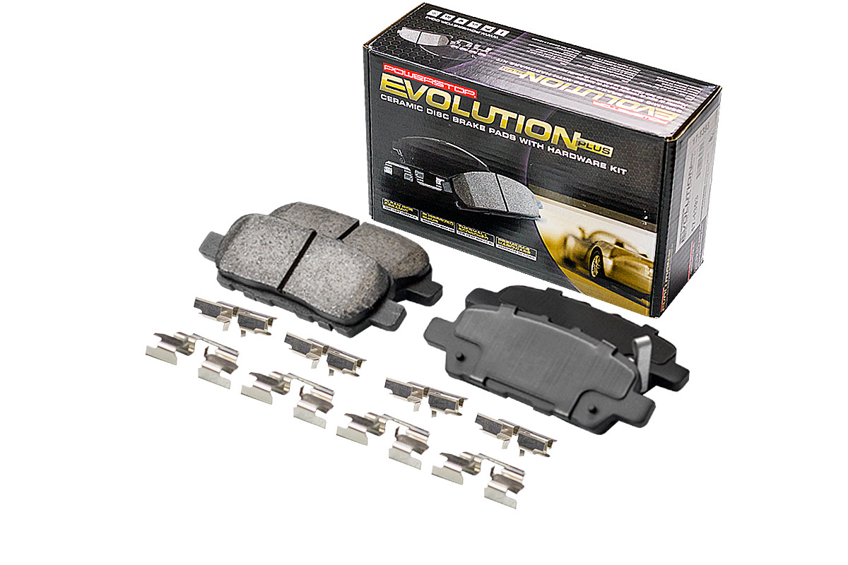 Задние керамические колодки Evolution PLUS Z17 для Infiniti EX, FX, Nissan Juke, Maxima, Murano, Qashqai, Tiida, X-Trail