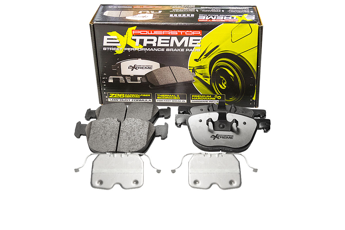 Передние керамические колодки Extreme Street Performance Z26 для BMW X4 (F26), X5 (E70, F15), X6 (E71, F16)