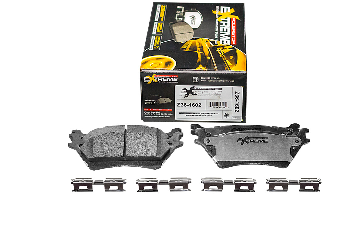 Задние керамические колодки Extreme Truck & Tow Z36 для Ford F150 XIII