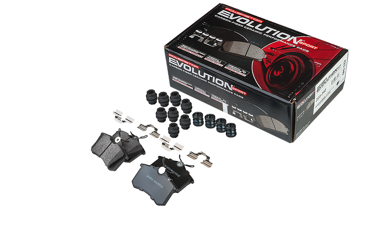 Задние керамические колодки Evolution Sport Z23 для Audi A3, A4, SEAT Leon, Skoda Octavia, Rapid, Roomster, Yeti, Volkswagen Golf, Jetta, Scirocco