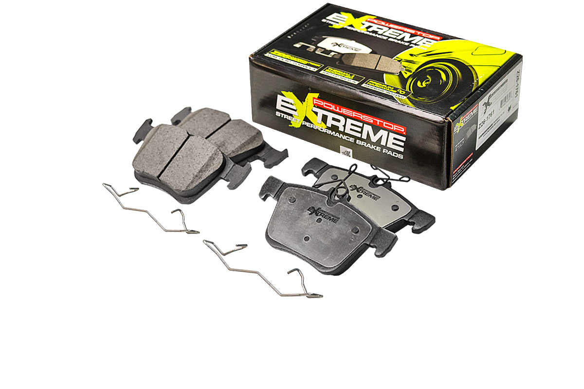 Задние керамические колодки Extreme Street Performance Z26 для Audi A3 (8V), Q3 (F3), TT (8S), Skoda Kodiaq I, Superb III, Volkswagen Golf VII, Passat (B8), Tiguan II