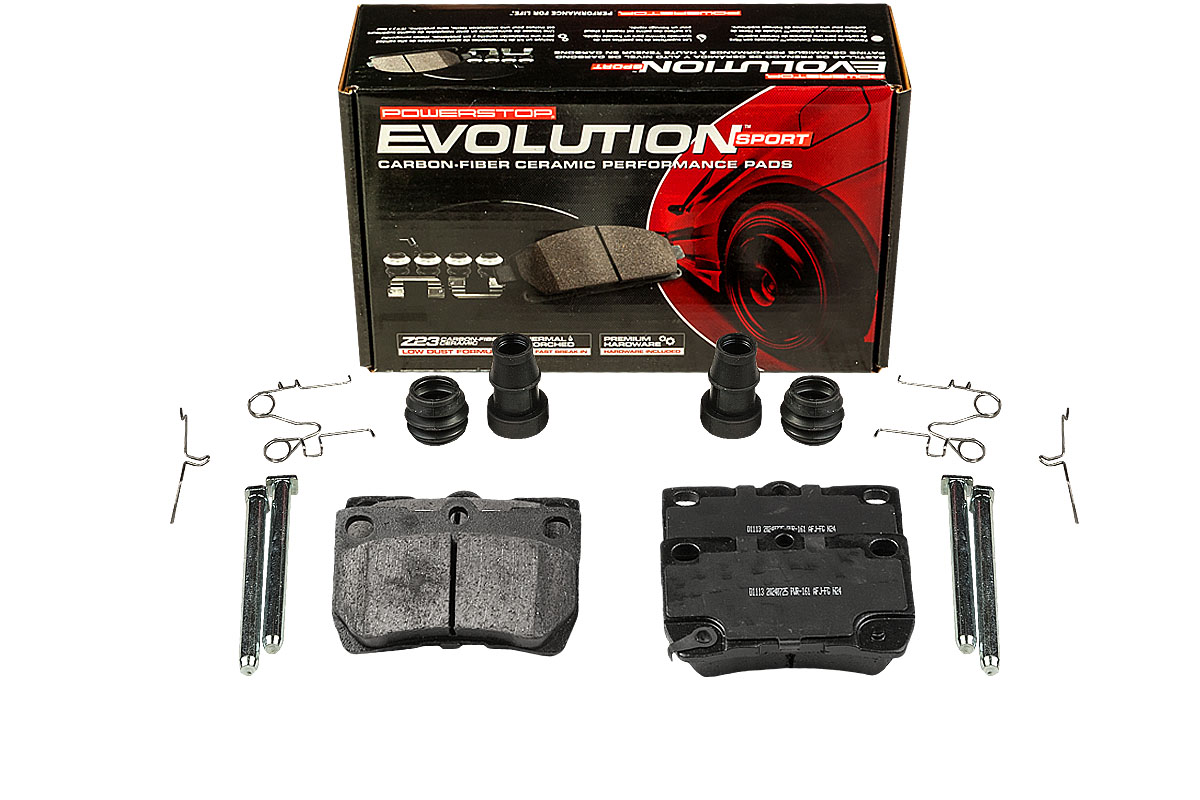 Задние керамические колодки Evolution Sport Z23