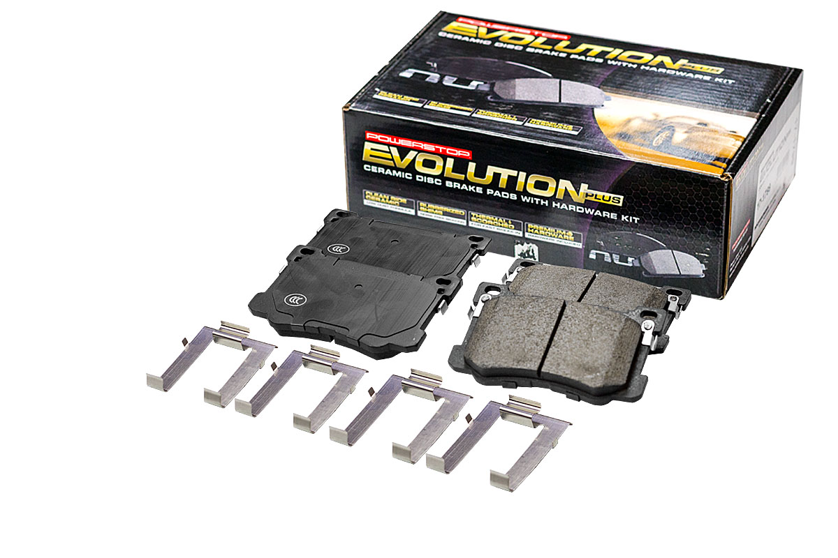 Передние керамические колодки Evolution PLUS Z17 для Genesis G80, Hyundai Equus, Kia K9