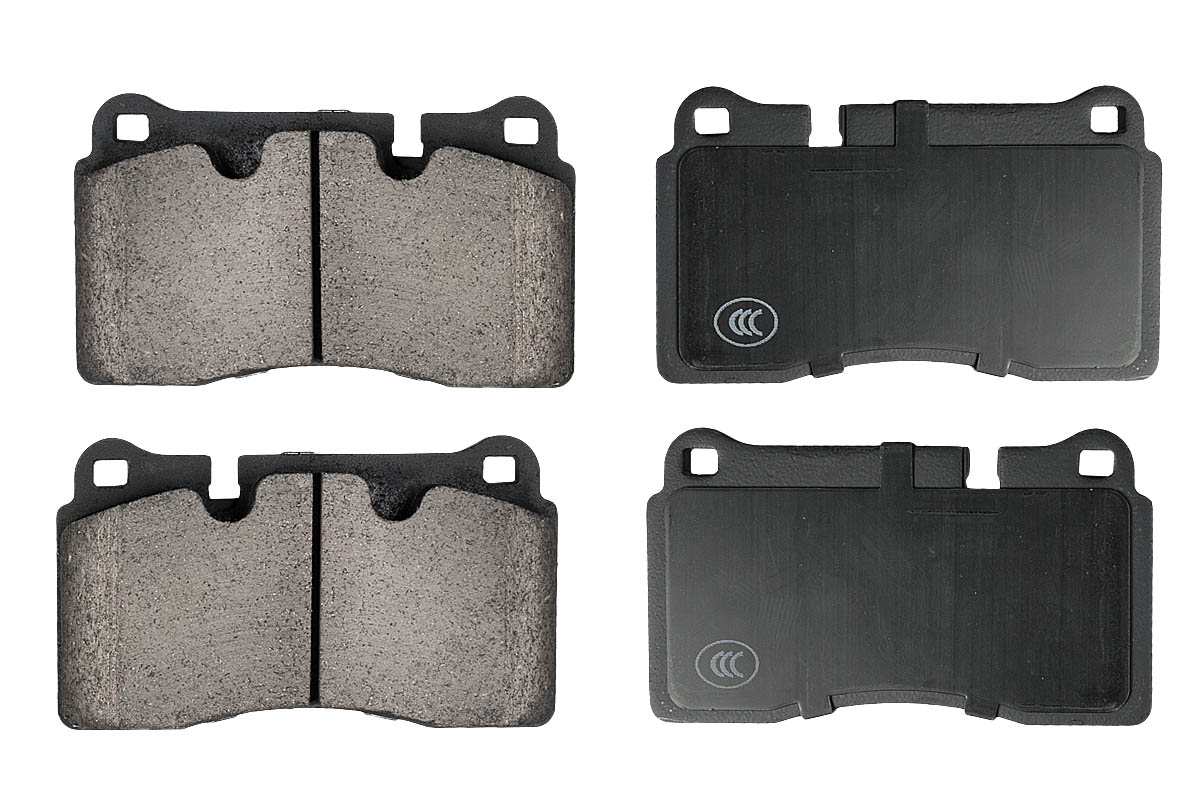 Передние керамические колодки Evolution PLUS Z17 для Audi A3, TT, Range Rover, Range Rover Sport, SEAT Leon, Volkswagen Touareg