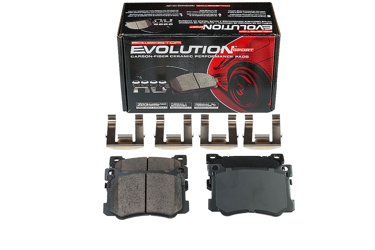 Передние керамические колодки Evolution Sport Z23 для Genesis G80, Hyundai Equus, Kia K9