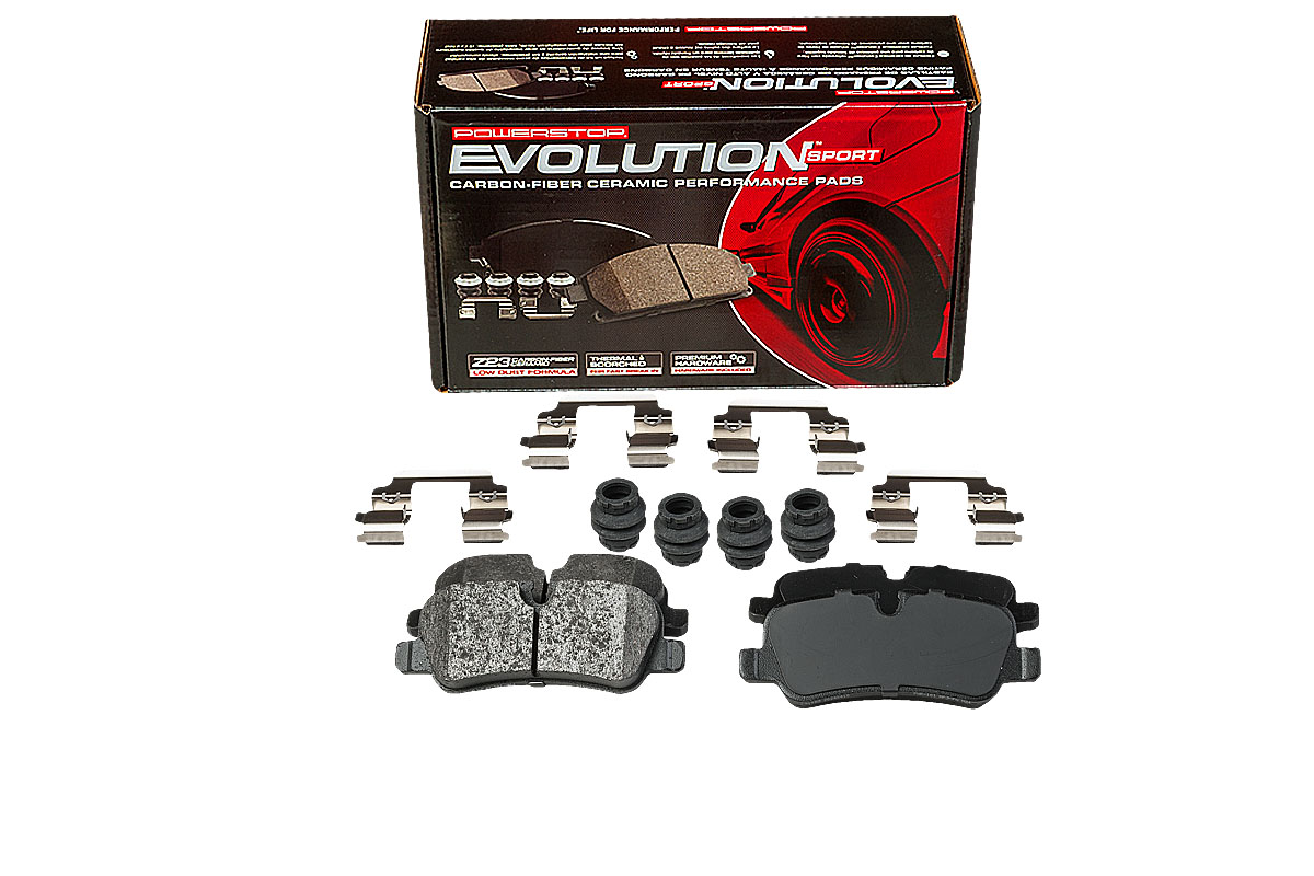 Задние керамические колодки Evolution Sport Z23 для Land Rover Discovery III, IV, Range Rover III, Range Rover Sport I