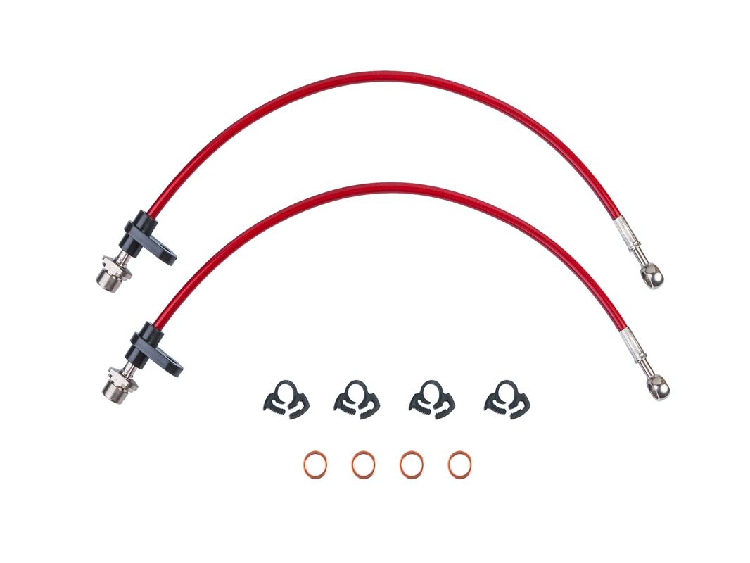 Тормозные армированные шланги HARDi передние TOYOTA CAMRY V70 2018- / LEXUS ES ES VII (XZ10)