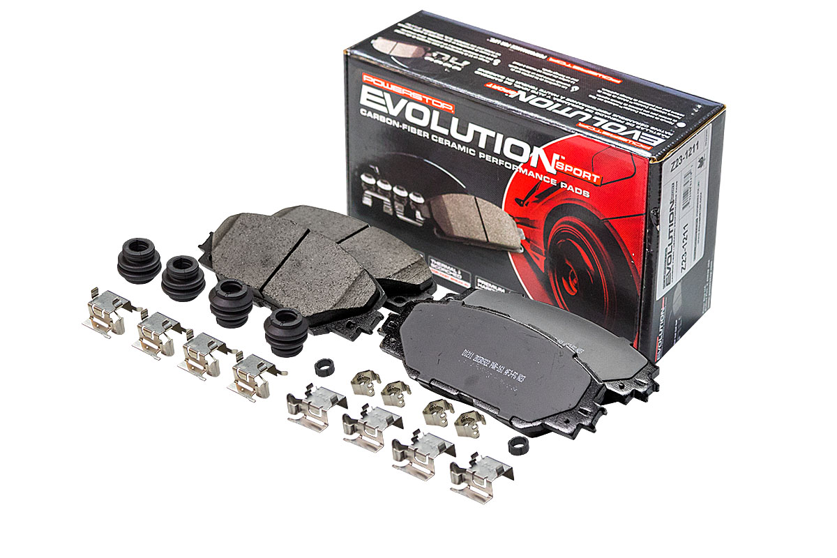 Передние керамические колодки Evolution Sport Z23 для Toyota RAV4 III (XA30), IV (XA40)