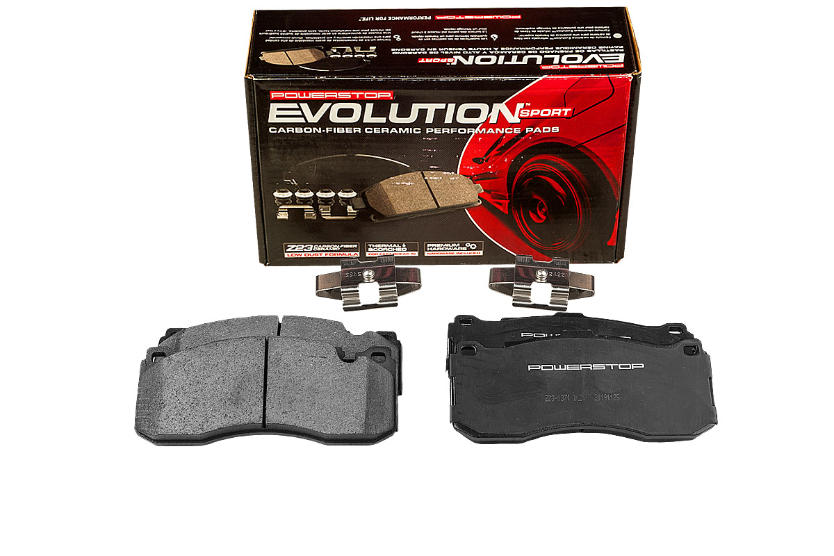 Передние керамические колодки Evolution Sport Z23 для BMW 1 (E82/E87/E88), 3  (E90/93)