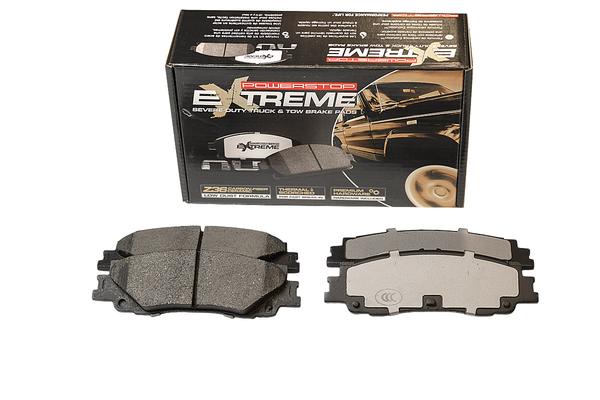Задние керамические колодки Extreme Truck & Tow Z36 для Lexus LX IV, Toyota Land Cruiser 300
