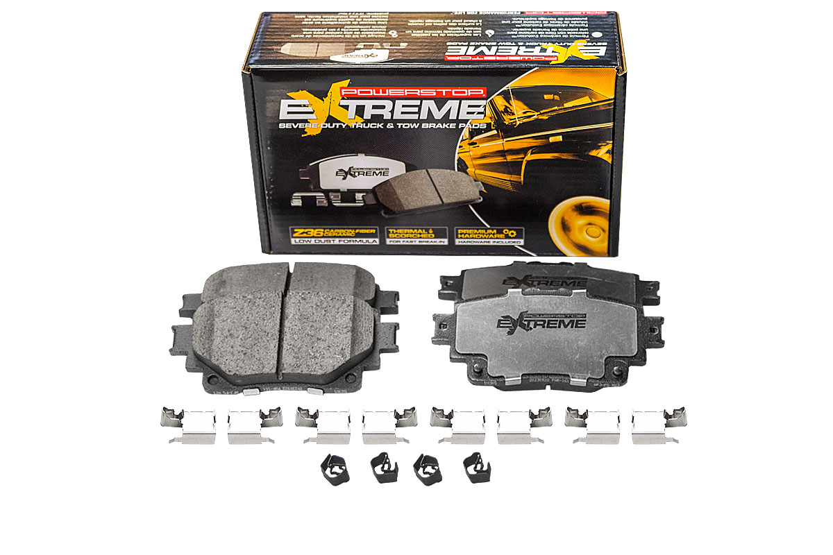 Задние керамические колодки Extreme Truck & Tow Z36 для Lexus NX II, RX V, UX I, Toyota Highlander IV, RAV4 V