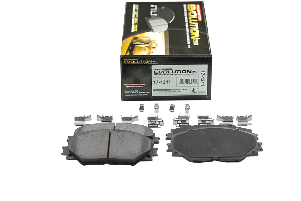 Передние керамические колодки Evolution PLUS Z17 для Toyota Auris II, RAV4 III (XA30), IV (XA40)