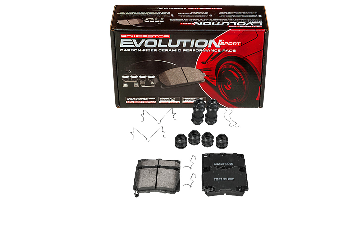 Задние керамические колодки Evolution Sport Z23 для Mitsubishi Pajero Sport