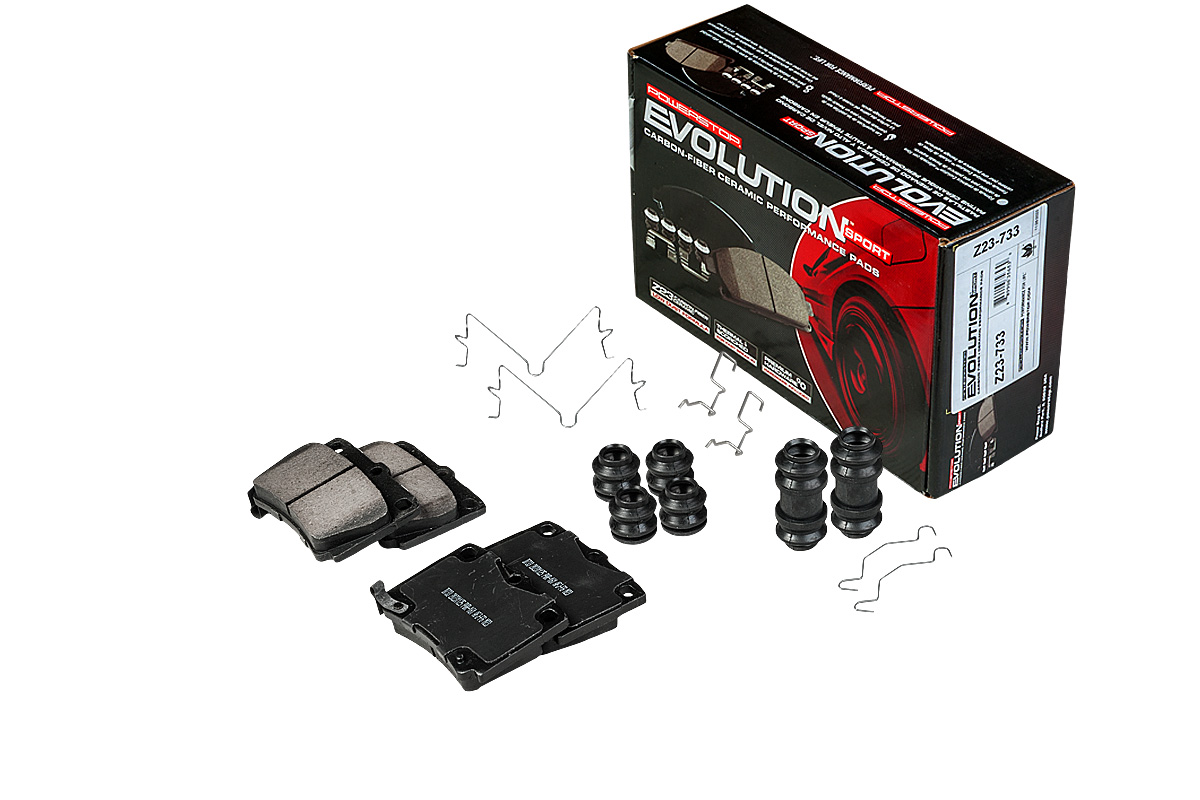 Задние керамические колодки Evolution Sport Z23 для Mitsubishi Pajero Sport