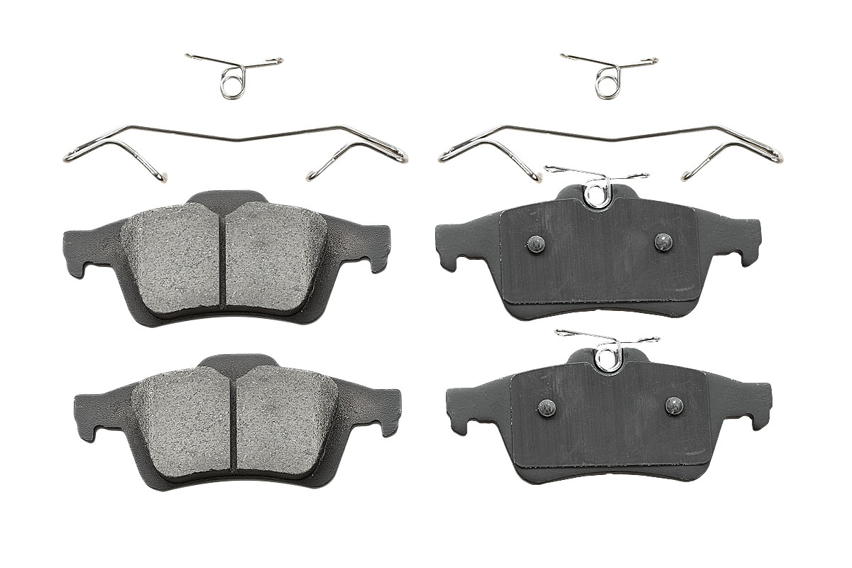 Задние керамические колодки Evolution PLUS Z17 для Citroen C5, Ford C-MAX, Focus, Kuga, Jaguar XF, XJ, XK, Mazda 3, Mercedes-Benz G-Класс, Peugeot 508, Volvo S40, V40, V50