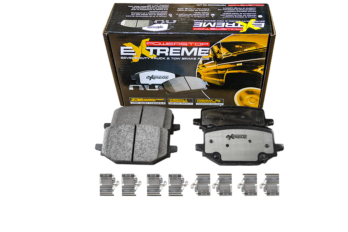 Задние керамические колодки Extreme Truck & Tow Z36
