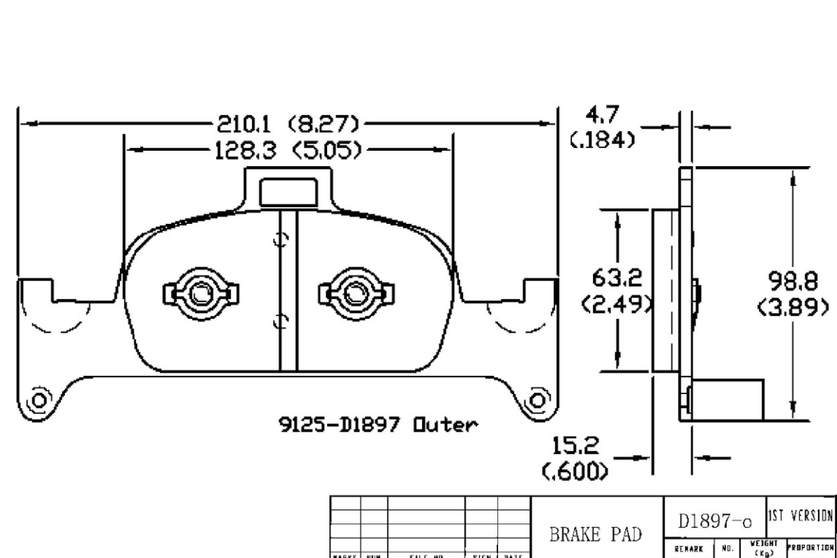 Передние керамические колодки Evolution Sport Z23 для Audi A4 (B9), A5 (F5), A6 (C8), A7 (4K),  Q5 (FY)
