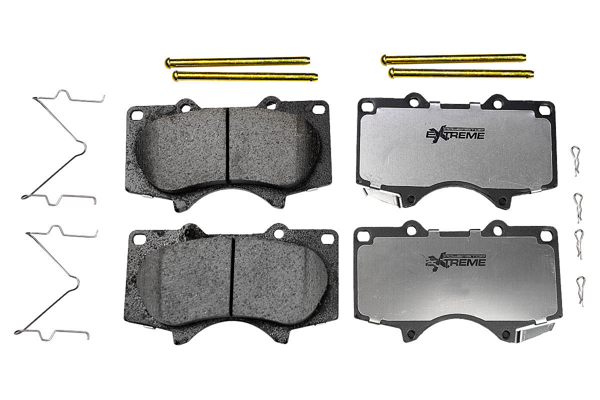 Передние керамические колодки Extreme Truck & Tow Z36 для Lexus GX 2009+, Toyota Hilux VII, VIII, Land Cruiser Prado 150