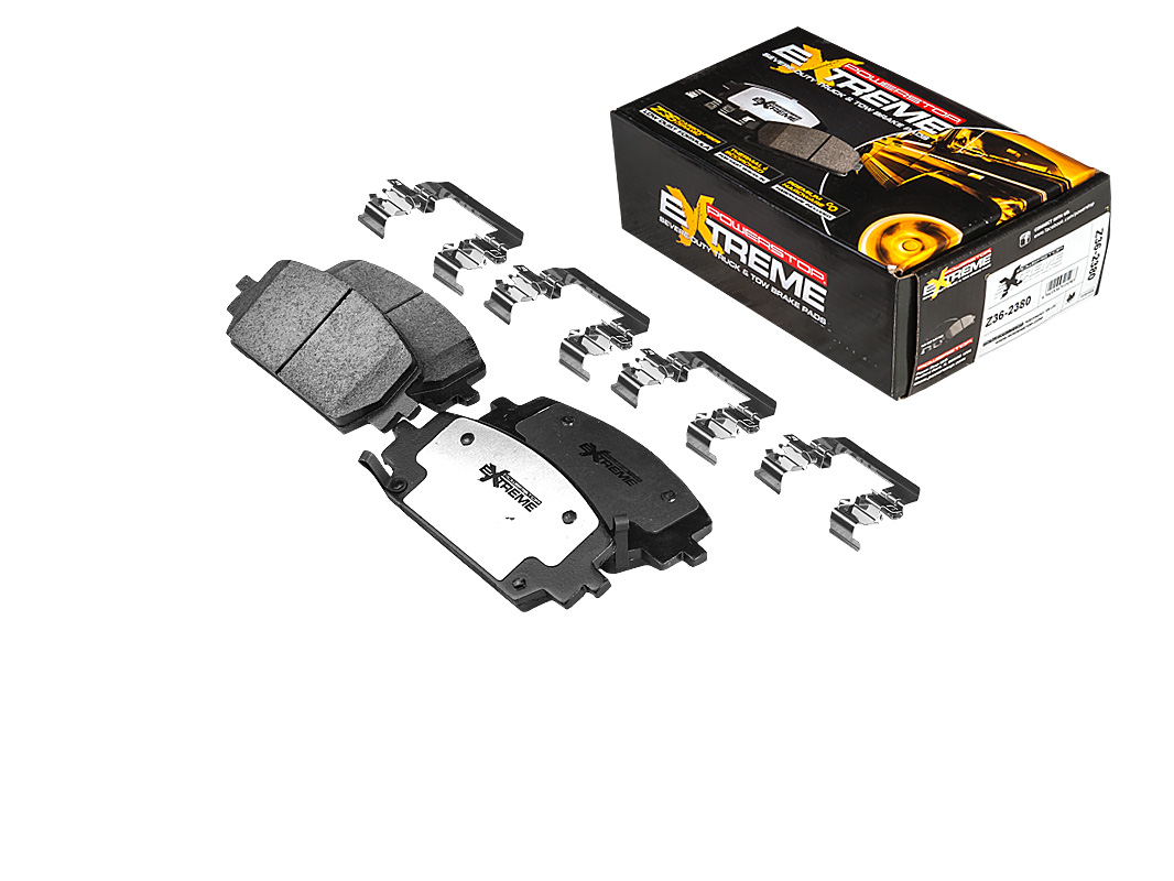 Передние керамические колодки Extreme Truck & Tow Z36 для Genesis G80, GV70, Hyundai Santa Fe, Kia Sorento
