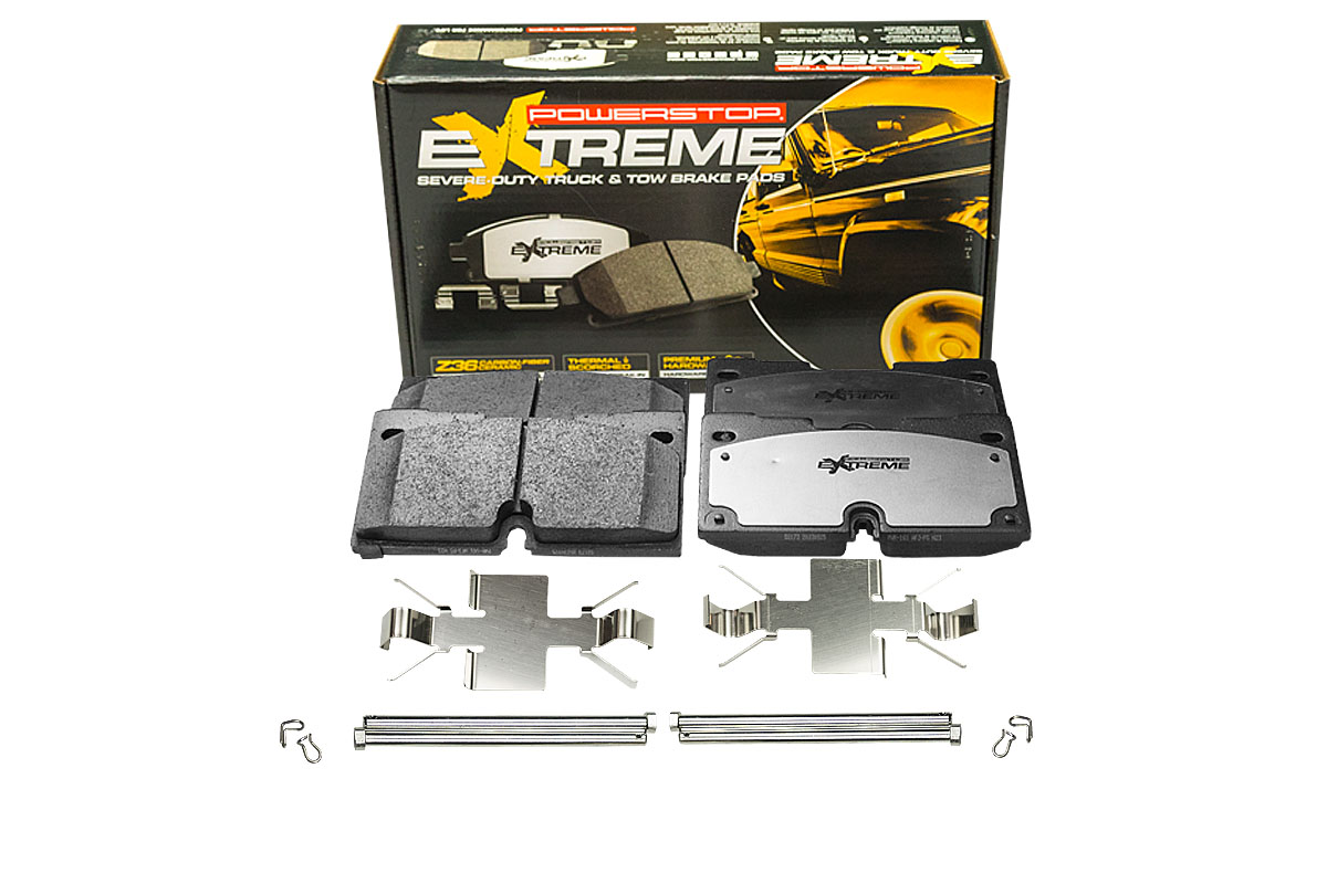 Передние керамические колодки Extreme Truck & Tow Z36 для Cadillac Escalade V, Chevrolet Tahoe V