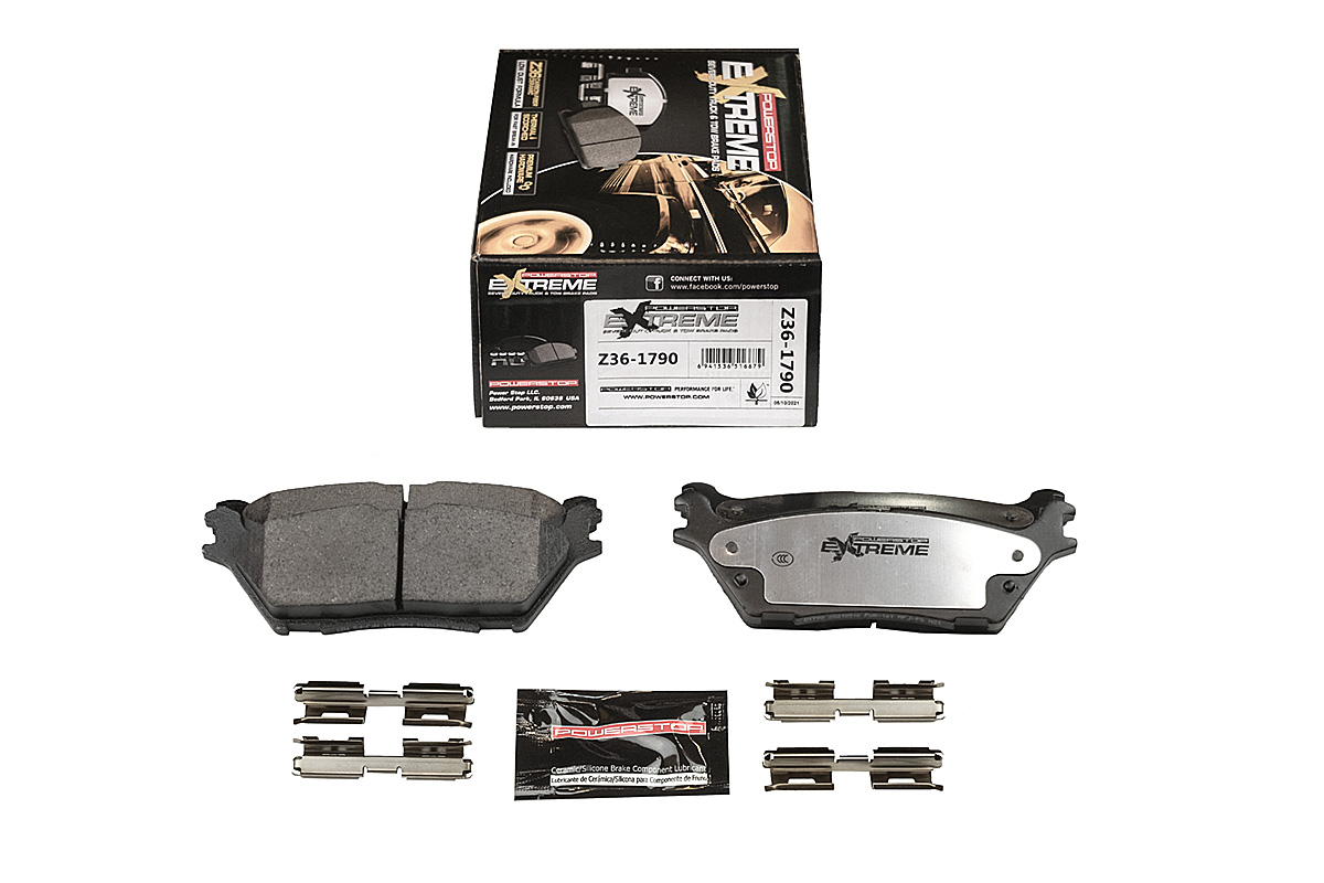 Задние керамические колодки Extreme Truck & Tow Z36 для Ford F150 XIV 2020+