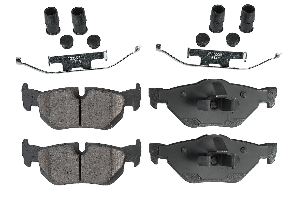 Задние керамические колодки Evolution Sport Z23 для BMW 1 (E81/E82/E87/E88), 3 (E90/91/92/93), X1 (E84), Z4 (E89)