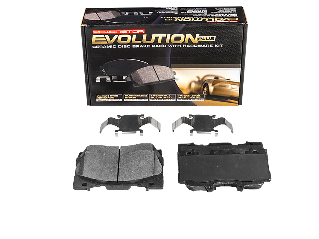 Передние керамические колодки Evolution PLUS Z17 для Ford Mustang 2014-2023