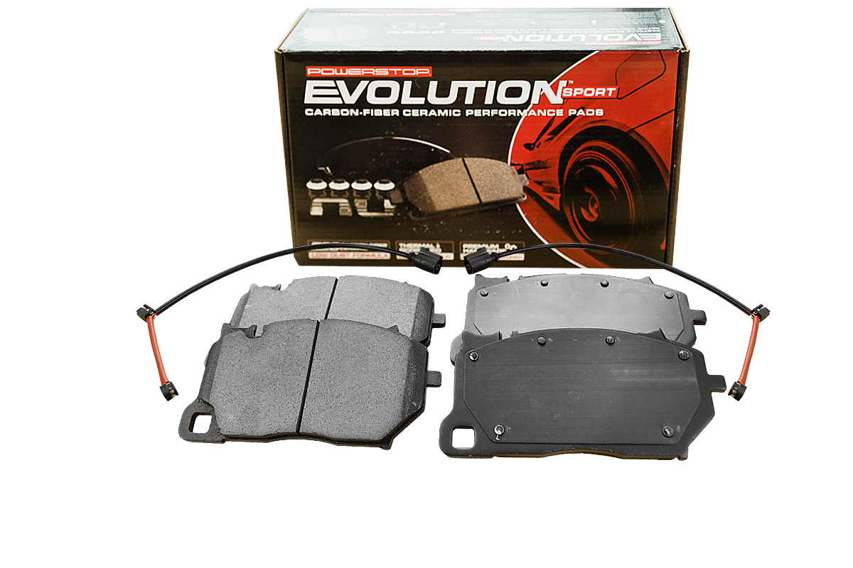 Передние керамические колодки Evolution Sport Z23 для Audi A6 (C8), A7 (4K), Q8 (4M), Porsche Cayenne, Panamera