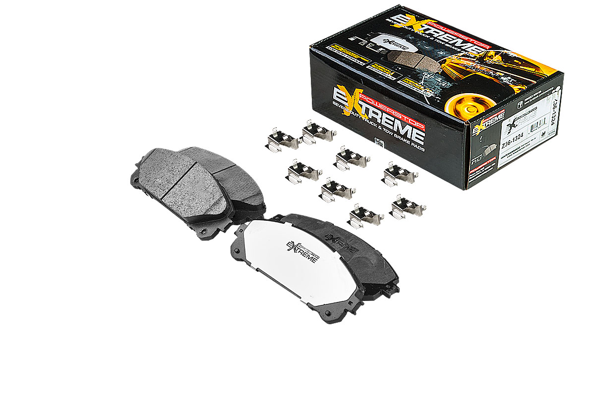 Передние керамические колодки Extreme Truck & Tow Z36 для Lexus ES, LM, NX, RX, Toyota Camry, Crown, RAV4
