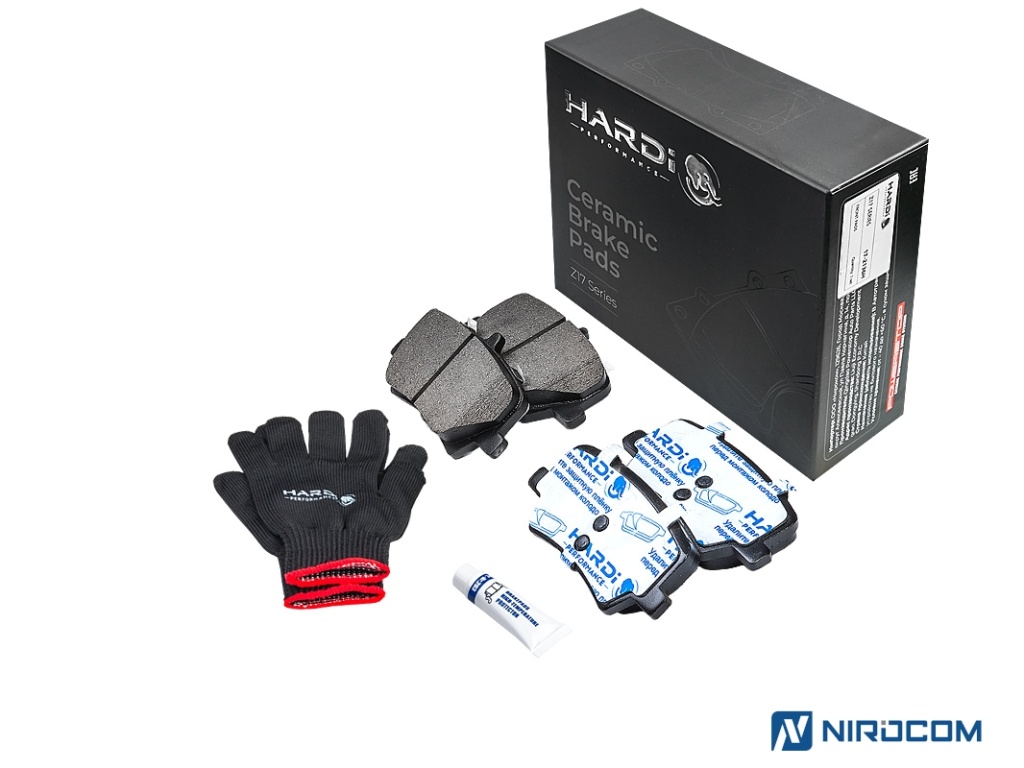 Задние колодки HARDi Z17 Dual-Grip 17-2136H с коробкой