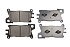 Передние керамические колодки Evolution PLUS Z17