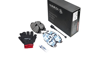 Передние керамические колодки Hardi Z17 Dual-Grip by Powerstop для Audi Q2L G1U (FAW)