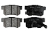 Задние керамические колодки Evolution Sport Z23 для Acura RDX, Haval H6, Honda Accord, Civic, CR-V, Odyssey