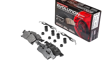 Передние керамические колодки Evolution Sport Z23 для Jeep Grand Cherokee IV (WK, WK2), Mercedes-Benz GL-Класс (X166), GLE (W166), GLE Coupe (C292), GLS (X166), M-Класс (W166)